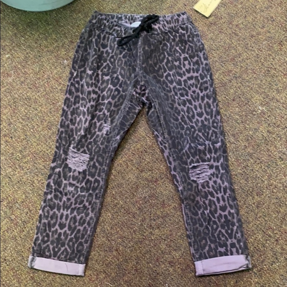 NWT vintage havana leopard pants